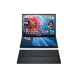 Amazon.co.jp: ASUS ノートパソコン Zenbook DUO UX8406CA 14インチ
